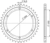 Stahl-Kettenrad Supersprox 530 - 42Z (schwarz) Produktbild-Vorschau 2