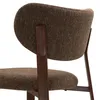 CALICOSY -  2er-Set Stoffstühle mit Beinen in Holzoptik H77 Produktbild-Vorschau 5