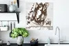 MuchoWow® Poster Strand - Handtuch - Hausschuhe 50x50 cm - Produktbild-Vorschau 3