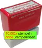 TimeTEX Siebdruck-Stempel "Perpetuum", "Arbeitsmaterialien" Produktbild-Vorschau 1