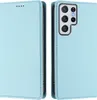 Litchi Leder Handyhülle für Samsung Galaxy S22 Ultra 5G Produktbild-Vorschau 2