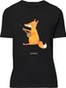 Mr. & Mrs. Panda Größe M T-Shirt Fuchs Gitarre - Schwarz - Produktbild-Vorschau 1