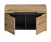 Garderobe Sitzbank "Cooper" Artisan Eiche und grau Produktbild-Vorschau 7