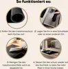 KitchenYeah© Herdabdeckplatte Giraffe vor schwarzem Produktbild-Vorschau 7