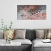 DEQORI Hybrid Leinwand Bild 100x50 cm 'Roter Zerfall' Produktbild-Vorschau 3