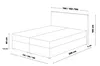 MYSEN Boxspringbett 180x200 Magic mit Bettkästen mit Produktbild-Vorschau 6