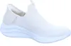 A single beige Skechers slip-on sneaker is shown against a white background. Voir les images du produit