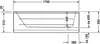 Duravit Badewanne D-Code 170 x 75  x 42 cm Einbauversion, Produktbild-Vorschau 5