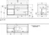 V&B Waschtischunterschrank Wandbeleuchtung Finion 120cm, Pl Produktbild-Vorschau 4