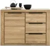 Sideboard Kommode Greta in Wildeiche geölt Teilmassiv Produktbild-Vorschau 2