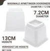 JustValue Alzasedie – Set da 6 – Alzate di 13 cm – Max. 900 Anteprima dell’immagine prodotto 10