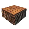 1m² Holzfliesen Terrassenfliesen Holz Fliesen Mosaik 30x30 Produktbild-Vorschau 5