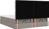 Ottoman-Bett mit Matratzen Taupe 160x200 cm Stoff Produktbild-Vorschau 9