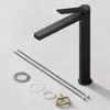 EMKE Robinet salle de bain noir mat 335x233x46mm, laiton, Voir les images du produit 6