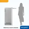 Exquisit Vollraumkühlschrank KS320-V-H-040E inoxlook | 242 Produktbild-Vorschau 6