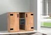 Kommode Liverpool Sideboard 124x41x105cm Plankeneiche Produktbild-Vorschau 2