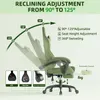 Arvioo Gaming Stuhl mit Massage-Lendenkissen, Gaming Chair Produktbild-Vorschau 3