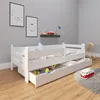 Kinderbett 80x180 cm mit Rausfallschutz, Schublade & Produktbild-Vorschau 3
