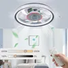 75W Leise Deckenventilator, Kristall Deckenleuchte RGB Produktbild-Vorschau 3