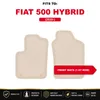 DURBAN Beige Velours-Fußmatten vorne für Fiat 500 Hybrid Produktbild-Vorschau 17
