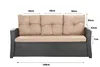 Coussins pour canapé de jardin Beige| Assise 168x52x7, Voir les images du produit 12