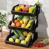 Omgoods – Faltbarer Bambus-Obstkorb mit 3 Ebenen Produktbild-Vorschau 4