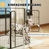 PawHut ohrádka pre šteňatá 6 rohový výbeh pre šteňatá so 6 Náhľad obrázku produktu 5