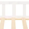 Homestyle4u Kinderbett 90x200 mit Rausfallschutz Weiß mit Produktbild-Vorschau 10