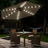 KINGSLEEVE® Ombrellone da Giardino con LED Ø300cm Parasole Anteprima dell’immagine prodotto 2
