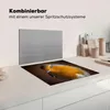 KitchenYeah© Herdabdeckplatte Rotkehlchen - Porträt - Vogel Produktbild-Vorschau 3