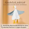 Mababu Schmusetuch Ente Baumwolle (50x40cm) – GOTS &  Produktbild-Vorschau 2