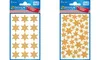 Two packages of gold star stickers for Christmas. Produktbild-Vorschau