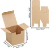 Kurtzy Braune Geschenkboxen aus Kraftpapier (50 Stück) - 5 Produktbild-Vorschau 2