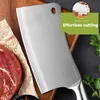 HI NATURE™ Edelstahl Hackbeil Küchenbeil 29 cm – Produktbild-Vorschau 6