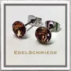 Edelschmiede925 Ohrstecker Modeschmuck (Stift = Titan) m Produktbild-Vorschau 1