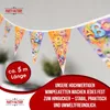 Back to School Wimpelkette 4–5 m – neutrale Deko für Produktbild-Vorschau 3