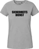 Huuraa Damen T-Shirt Sicherheitsdienst Schriftzug XS Sport Produktbild-Vorschau 2