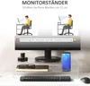 Stojan na monitor HOMCOM s výškovým nastavením a odkladacím Náhľad obrázku produktu 4