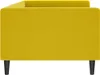 VidaXL 354013, sofa rozkładana, Żółty, Pianka, Metal, Podgląd zdjęcia produktu 4