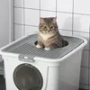 PawHut toaleta pre mačky s vekom a lopatkou, pre mačky do 5 Náhľad obrázku produktu 8