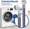 Zulaufschlauch 1,5 m 25°C Gummidichtung 3/4" gerade Winkel Produktbild-Vorschau 3