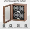 Olvy Uhrenbeweger für 4 Uhren, LED-Beleuchtung, Watchwinder Produktbild-Vorschau 5