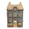Clayre & Eef Držiak na čajovú sviečku House 16x10x23 cm Náhľad obrázku produktu 1
