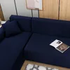 (námořnická modrá) Potah na pohovku ve tvaru L, 2dílný Náhled obrázku produktu 3