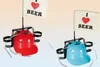 OOTB Trinkhelm I Love Beer mit Fahne Produktbild-Vorschau 2