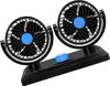 Dvouhlavý USB ventilátor pro přístrojovou desku automobilu Náhled obrázku produktu 2