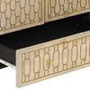 vidaXL Highboard 60x33x100 cm Massivholz Mango Produktbild-Vorschau 6