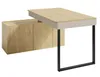 Marmex Möbel Schreibtisch LUCA LC10 Sandbeige + geölte Produktbild-Vorschau 3