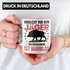Trendation - Jäger Tasse Geschenk Spruch Jagt Wildschwein Produktbild-Vorschau 2