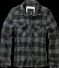 Brandit - CHECKED FLANELL Shirt schwarz / charcoal - XXL Voir les images du produit 22